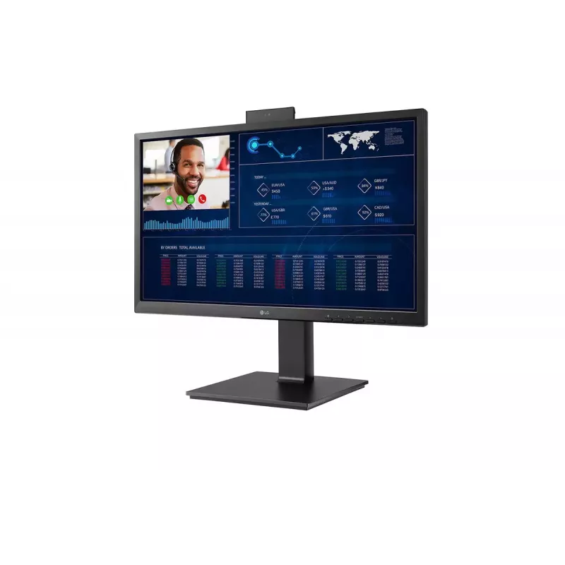 Viss-vienā dators LG 24CQ651W-BP Intel Pentium N6005 8GB RAM 256GB SSD Intel UHD Graphics Windows 10 IoT