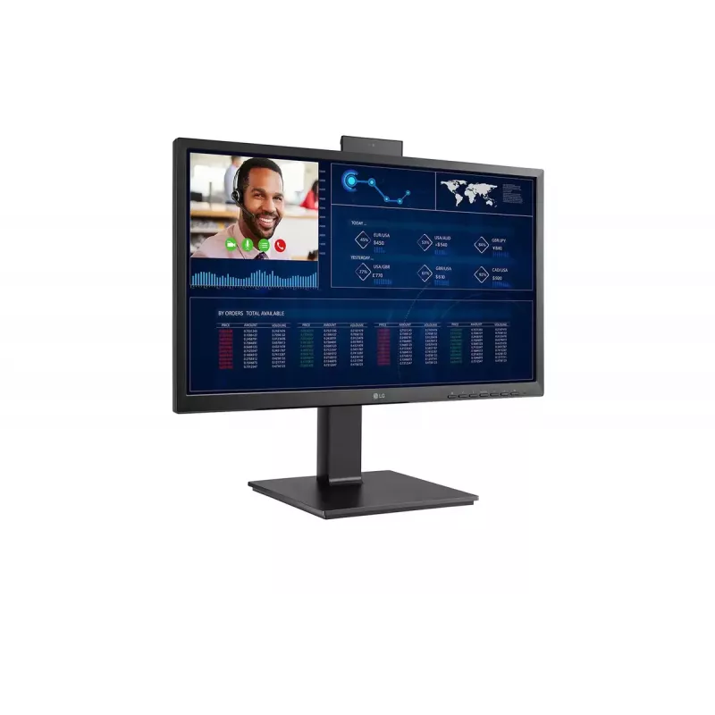 Viss-vienā dators LG 24CQ651W-BP Intel Pentium N6005 8GB RAM 256GB SSD Intel UHD Graphics Windows 10 IoT