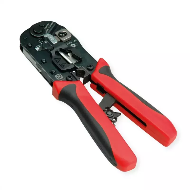 Kabeļu presēšanas knaibles VALUE 25.99.8794 Melns Sarkans 190 mm 347 g