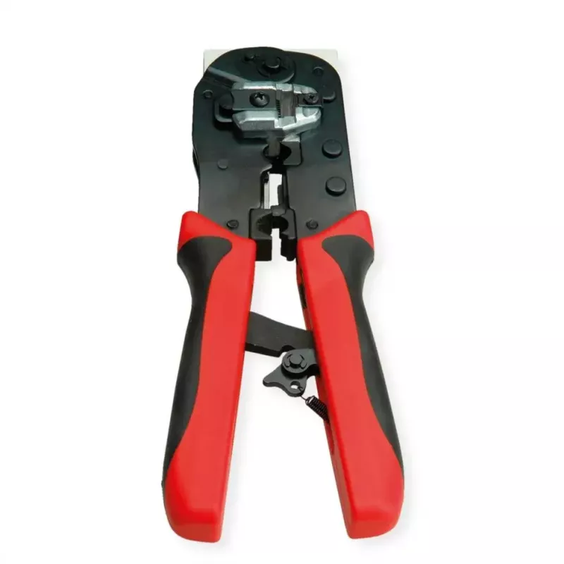 Kabeļu presēšanas knaibles VALUE 25.99.8794 Melns Sarkans 190 mm 347 g