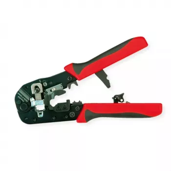 Kabeļu presēšanas knaibles VALUE 25.99.8794 Melns Sarkans 190 mm 347 g