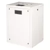 Pie sienas stiprināms 19 collu statīva korpuss ROLINE Pro 16U 600x450 mm, pelēks, atslēgas slēdzene, IP20