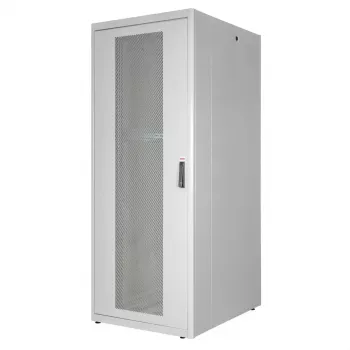 19 collu servera skapis ROLINE Basic 42U, brīvstāvošs perforēts 800×1000 mm, IP20, 600 kg