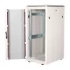ROLINE 19 collu tīkla skapis Pro 26U, 600x800 mm PxG, stikla durvis, pelēks, IP20, 600 kg nestspēja