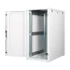 Brīvi stāvošs 19 collu serveru skapis ROLINE Pro 26U, 600x1000 mm P x D, 1000 kg kravnesība, IP20, pelēks