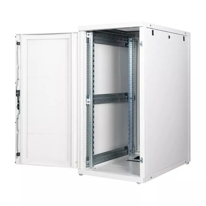Brīvi stāvošs 19 collu serveru skapis ROLINE Pro 26U, 600x1000 mm P x D, 1000 kg kravnesība, IP20, pelēks