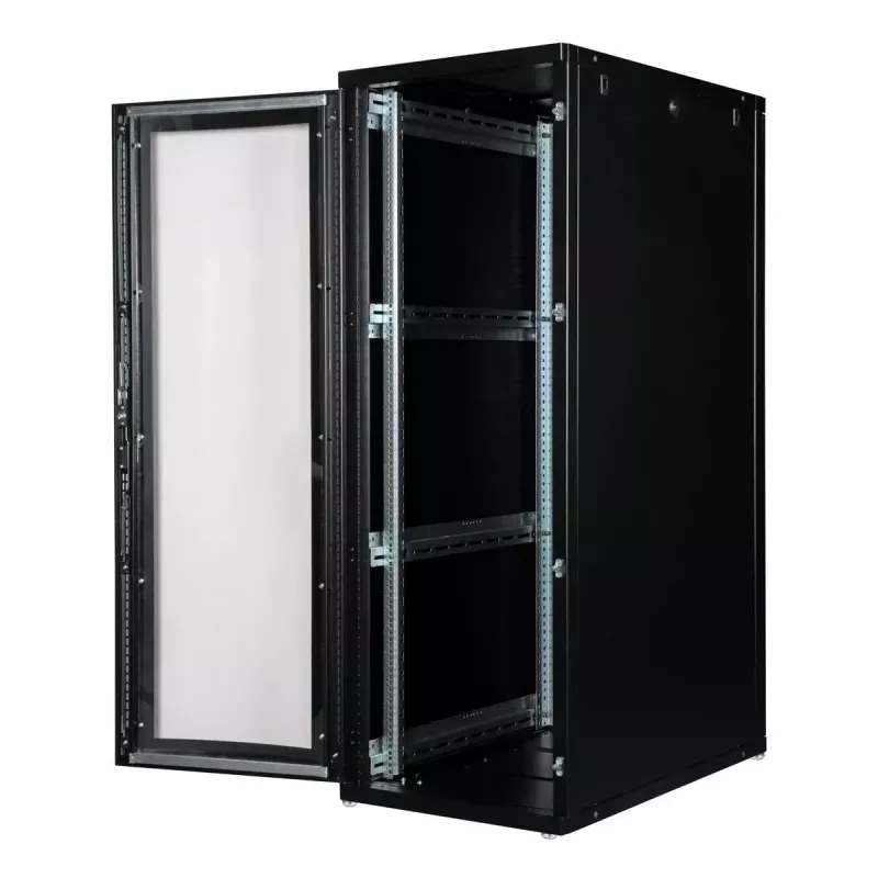 Brīvi stāvošs statīvs ROLINE 19 collu serveru statīvs Pro 36 U 600x1000 melns