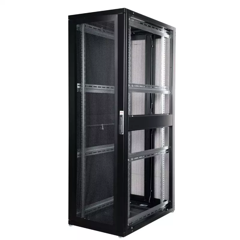 Brīvi stāvošs plaukts ROLINE 19 collu servera plaukts Pro 42 U 600x1000 melns