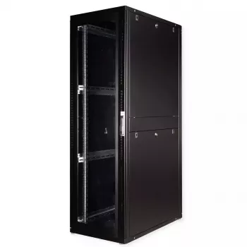 Brīvi stāvošs statīvs ROLINE 19 collu servera statīvs Pro 42U 600x1000 melns