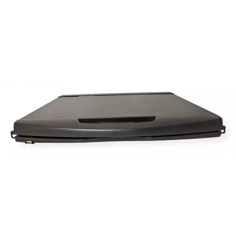 Rack console VALUE 26.99.0131 19 collu (48,3 cm) 1366x768 250 cd/m² vācu tastatūra melns 1U
