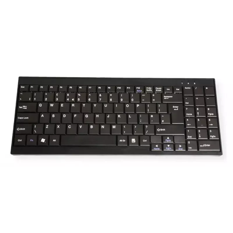 Rack console VALUE 26.99.0131 19 collu (48,3 cm) 1366x768 250 cd/m² vācu tastatūra melns 1U