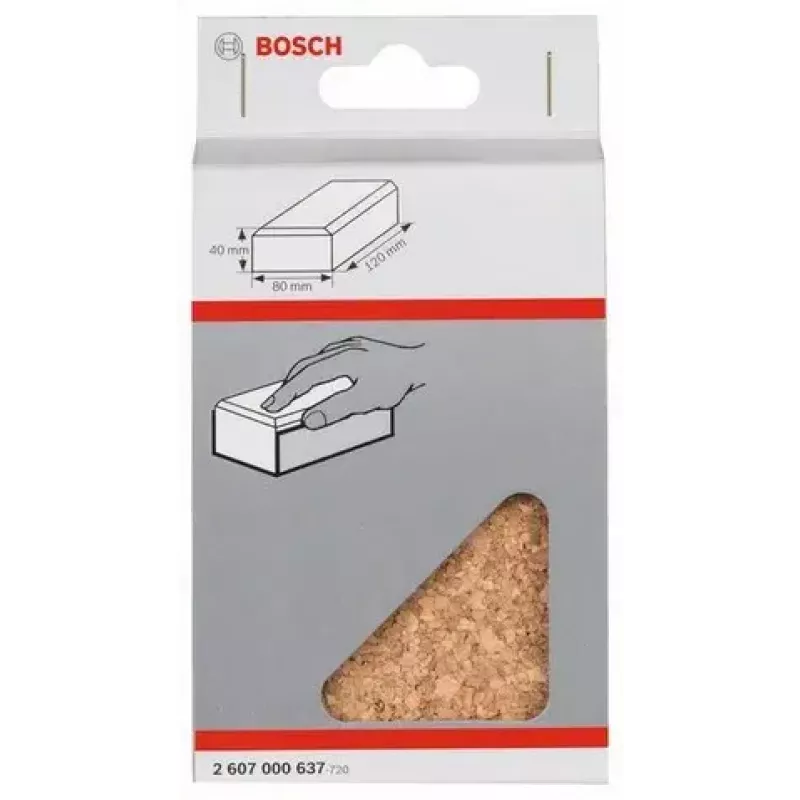 Bosch 2 607 000 637 slīpēšanas bloks