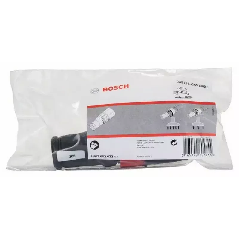 Bosch 2 607 002 632 putekļsūcēja piederums/piegāde Šļūtenes adapters Mucas putekļsūcējs
