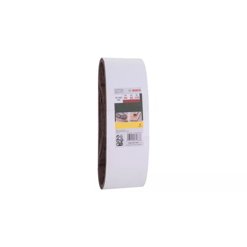 Slīplentes komplekts Bosch 2607017155