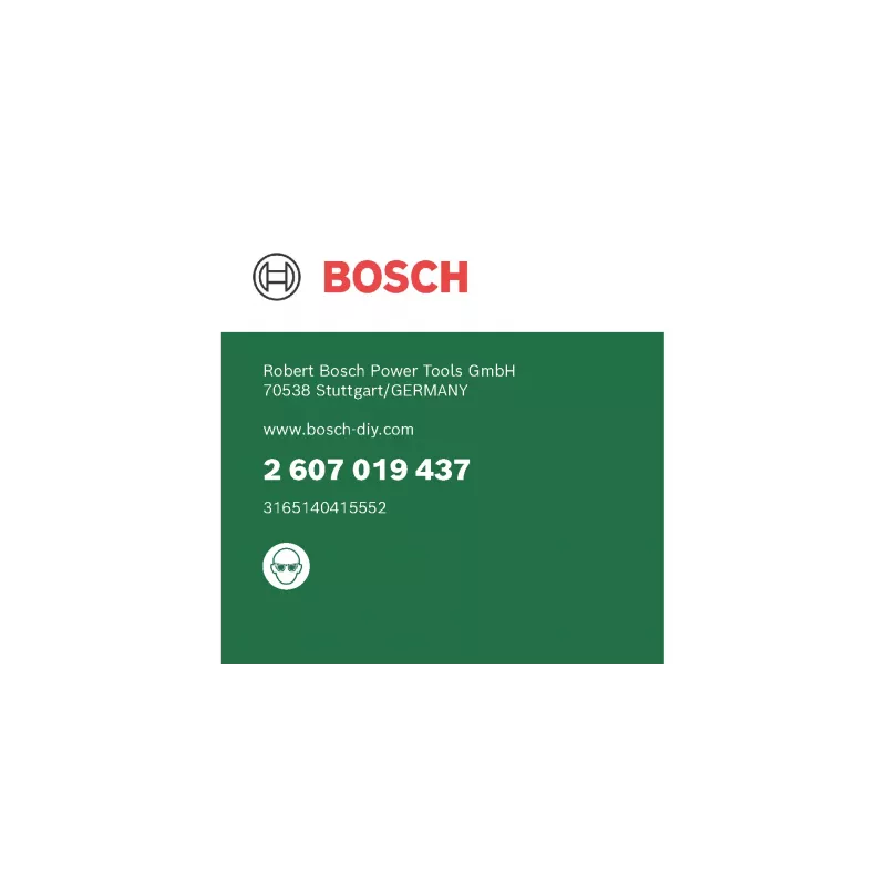 Bosch 2 607 019 437 urbis