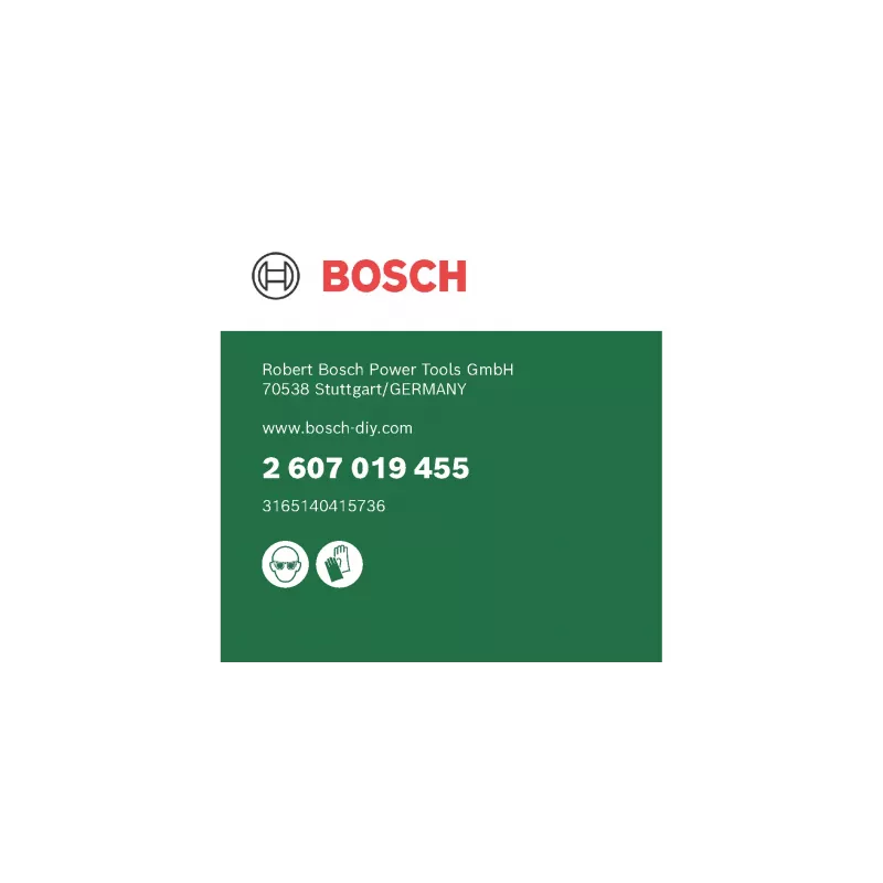 Bosch 2 607 019 455 urbis