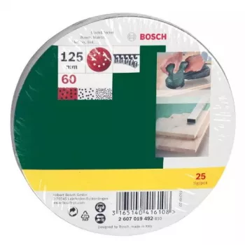 Bosch 2 607 019 492 slīpmašīnas piederums 25 gab.