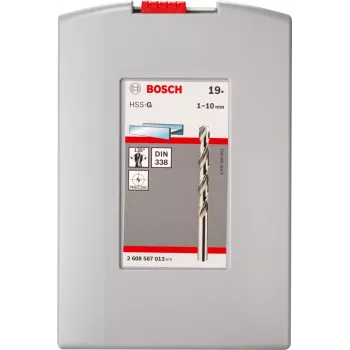 Vītņurbju komplekts Bosch HSS 2608587013