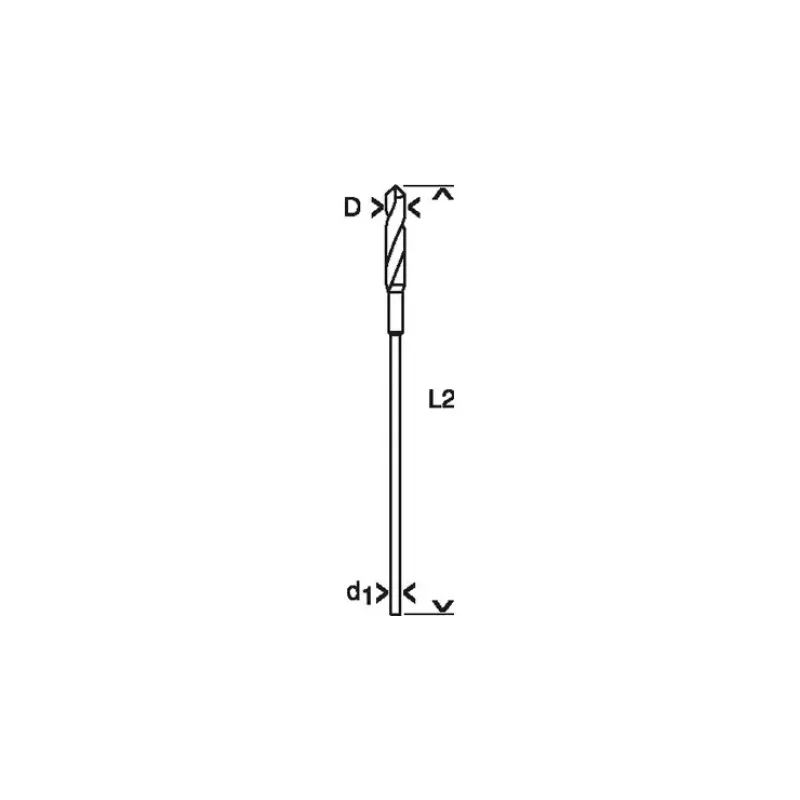 Vītveida urbis Bosch 2608597167 2,2 cm diametrs 1 gab.