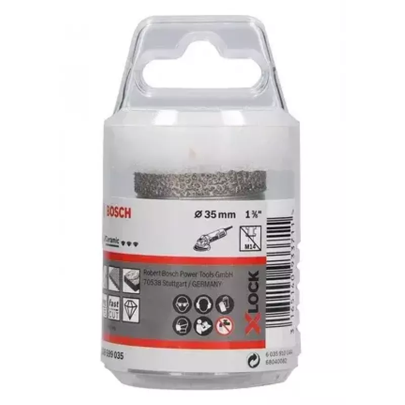 Bosch 2 608 599 035 urbis vainagzāģis Leņķa slīpmašīna 1 gab.