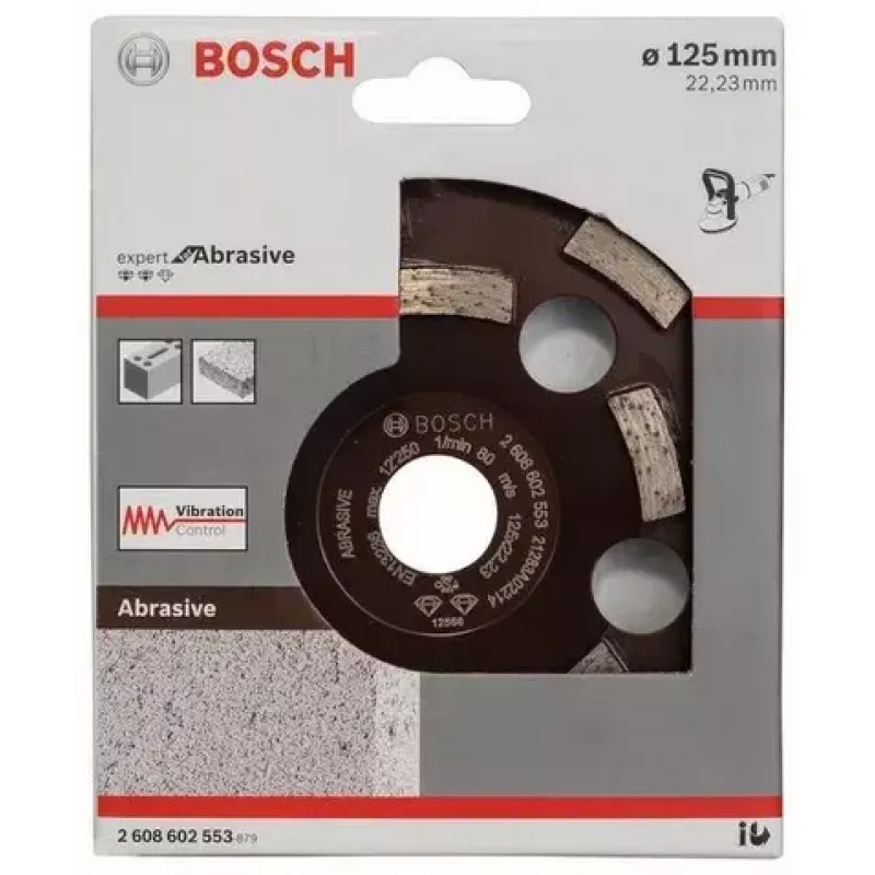 Bosch slīpēšanas disks 2 608 602 553 koka abrazīvai slīpēšanai