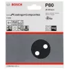 Slīpēšanas loksne Bosch F355 5 gab. 2608605115
