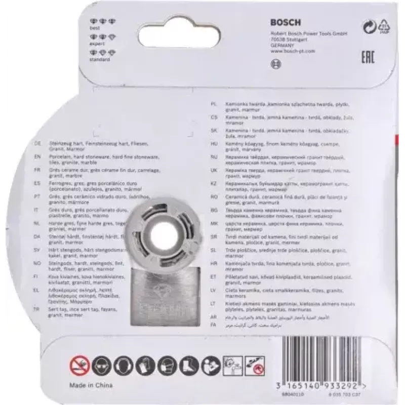 Bosch 2 608 615 132 leņķa slīpmašīnas piederums Griešanas disks