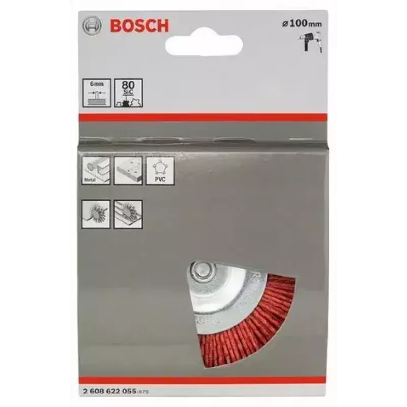 Stiepļu ritenis Bosch 2 608 622 055 10 cm diametrs 6 mm kāts