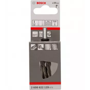 Stiepļu suka Bosch 2608622129 Diametrs 1,9 cm