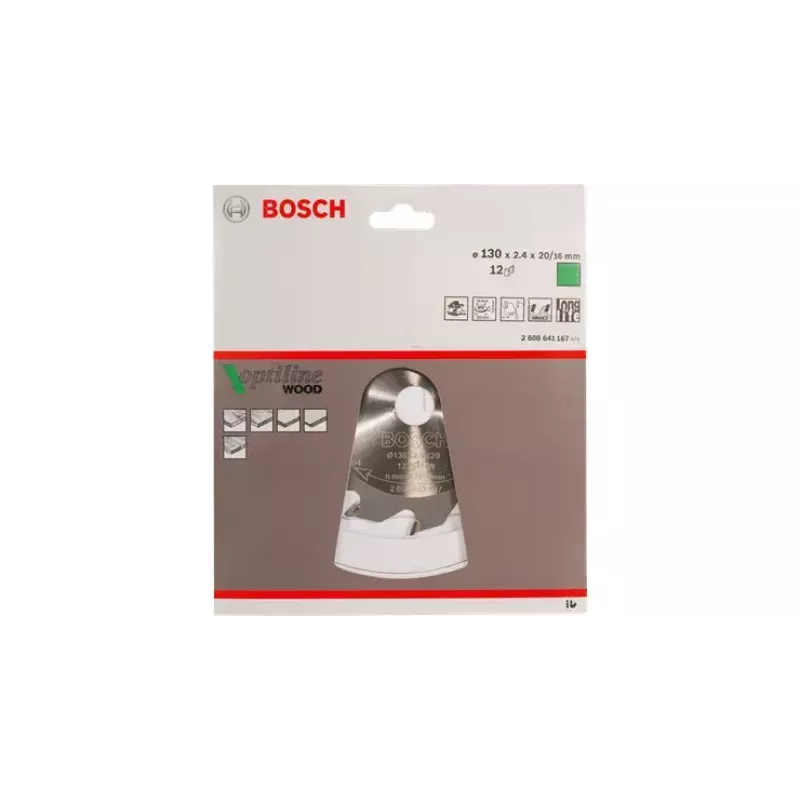 Bosch Optiline Wood ripzāģa asmeņi 2608640732
