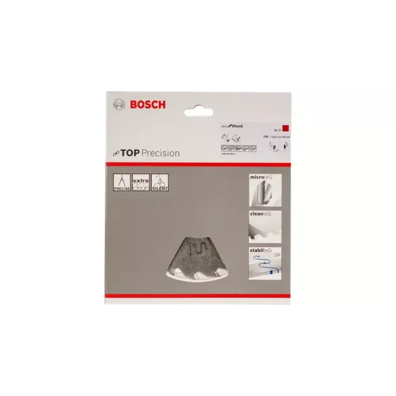Apļveida zāģa asmens Bosch Best for Wood 16,5 cm