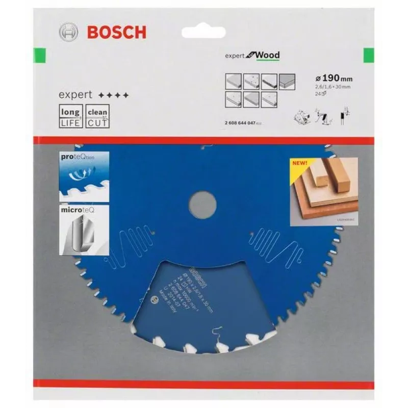 Bosch 2 608 644 047 ripzāģa asmens 19 cm 1 gab.