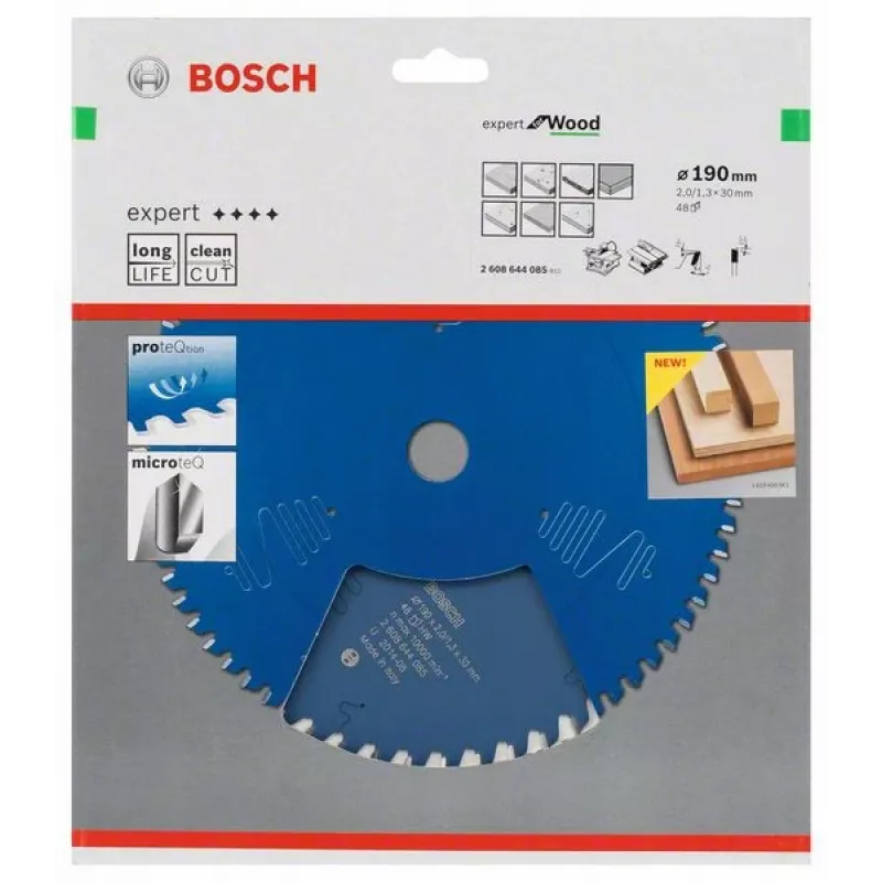 Bosch 2 608 644 085 ripzāģa asmens 19 cm 1 gab.