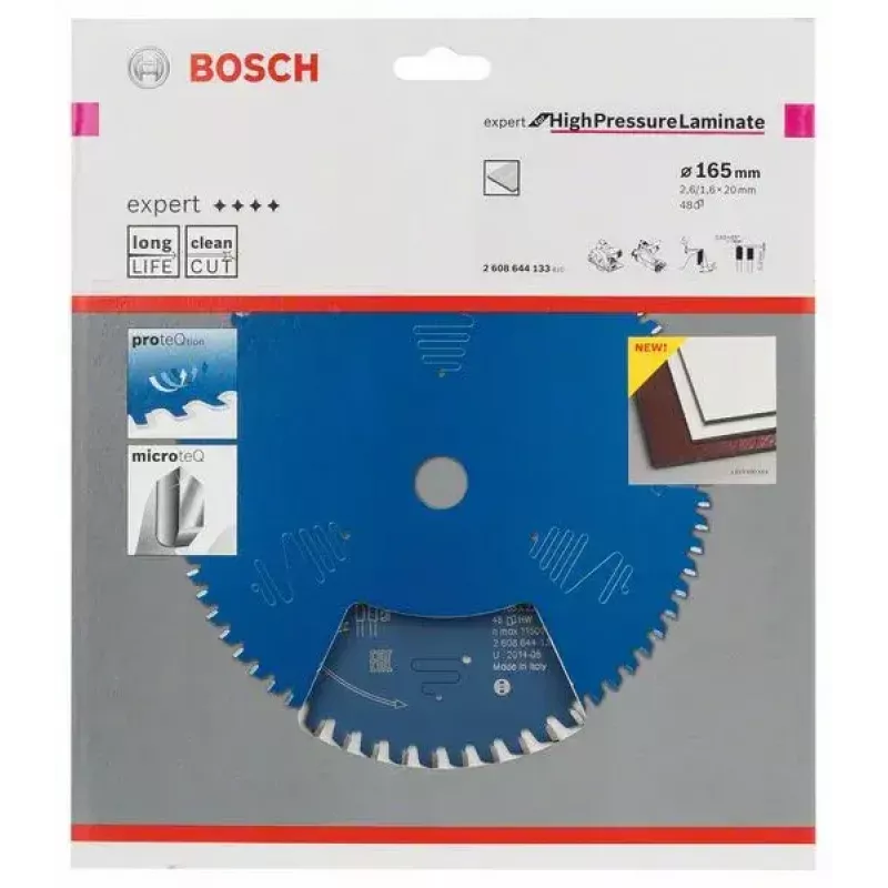 Bosch ‎2608644133 ripzāģa asmens 16,5 cm 1 gab.