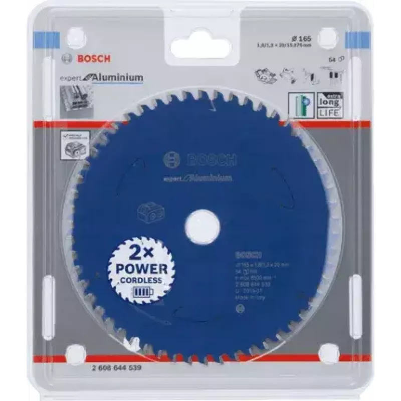 Bosch 2 608 644 539 ripzāģa asmens 16,5 cm 1 gab.