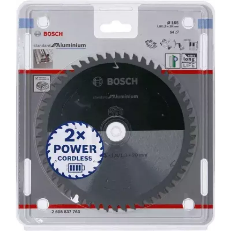Bosch 2 608 837 763 ripzāģa asmens 16.5 cm 1 gab.