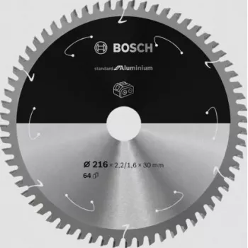 Bosch 2 608 837 776 ripzāģa asmens 21,6 cm 1 gab.