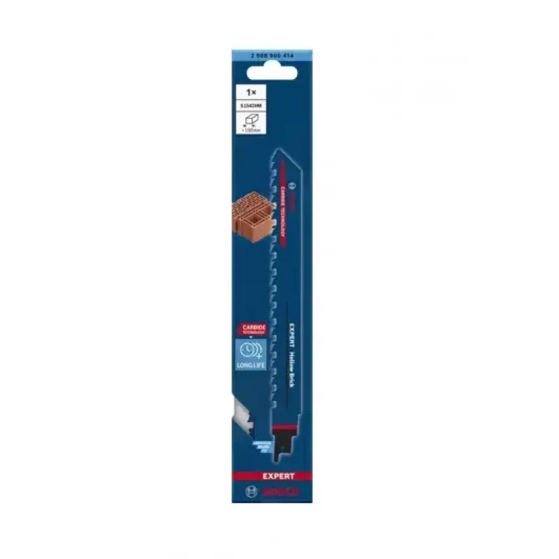 Bosch 2 608 900 414 finierzāģa / lentes zāģa / svārsta zāģa asmens Sabre zāģa asmens Karbīds 1 gab.