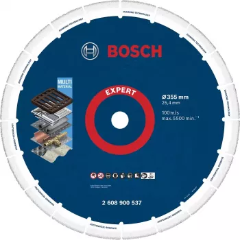Bosch 2 608 900 537 leņķa slīpmašīnas piederums Griešanas disks