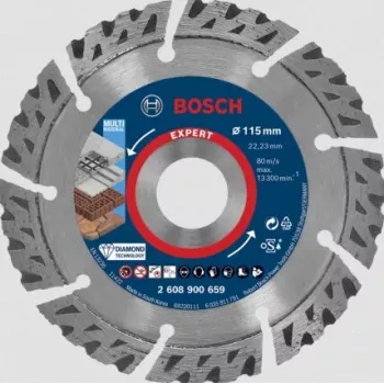 Zāģa asmens riņķveida Bosch 2 608 900 659 11.5 cm ķieģeļiem Betons