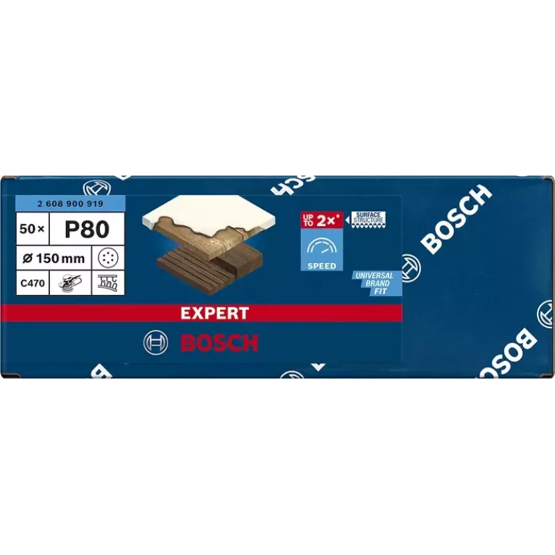 Slīpēšanas diski Bosch Expert C470 50 gab. 2608900919