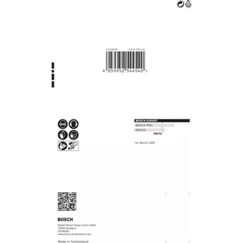 Bosch 2 608 901 116 rotējošā instrumenta slīpēšanas/slīpēšanas piederums Koks Slīpēšanas loksne