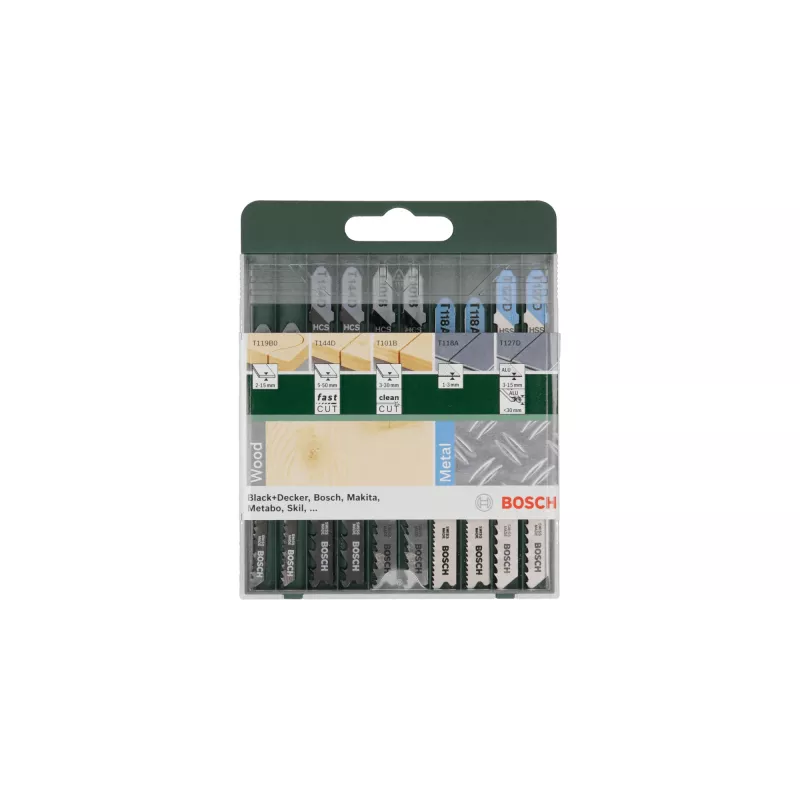Bosch 2 609 256 746 finierzāģa/virpošzāģa/līkloča zāģa asmens