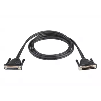 ATEN 2L2703 seriālais kabelis Melns 3 m DB-25