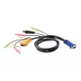 KVM kabelis ATEN 2L-5302U 1,8 m