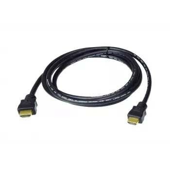 ATEN ātrgaitas HDMI kabelis ar Ethernet, īsts 4K (4096x2160 @ 60Hz); 1 m HDMI kabelis ar Ethernet