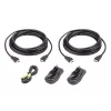 ATEN HDMI divu displeju drošs KVM; 3 m USB HDMI diviem displejiem