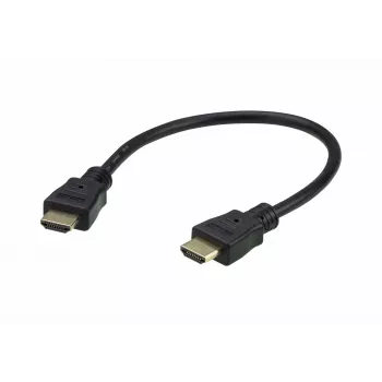 ATEN High Speed HDMI kabelis with Ethernet True 4K (4096X2160 @ 60Hz); 0,3 m HDMI kabelis ar Ethernet
