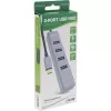 InLine USB-C 3.2 Multi Hub (4x USB-A 5Gb/s), OTG, alumīnija korpuss