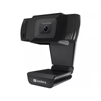Sandberg USB Webcam 480P Saver, 0,3 MP, 640 x 480 pikseļi, 30 kadri/s, 640x480@30fps, 480p, Auto